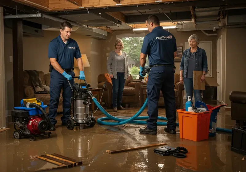 Basement Water Extraction and Removal Techniques process in West Bishop, CA